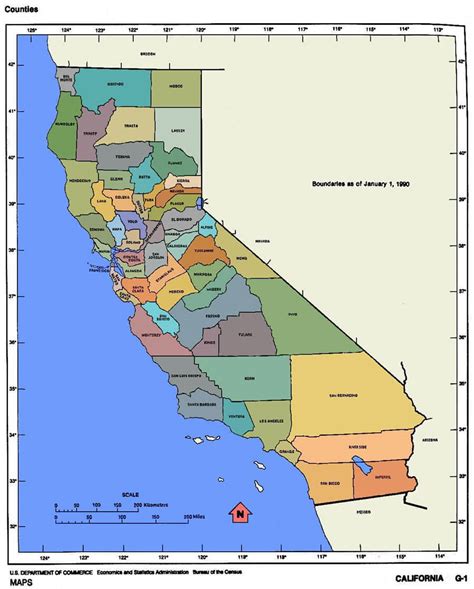 California County Map