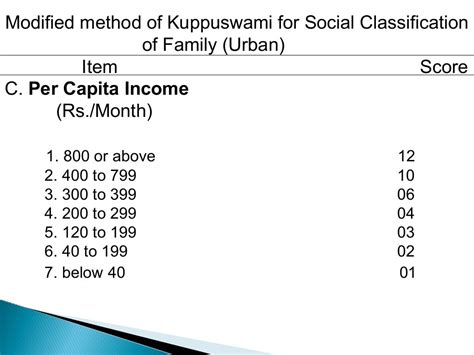 Socioeconomic Status Classification