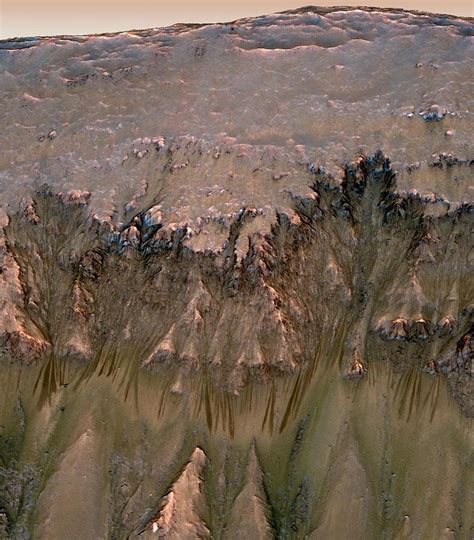 Mars Landscape Showing Shows Flows That Photograph By Everett Fine