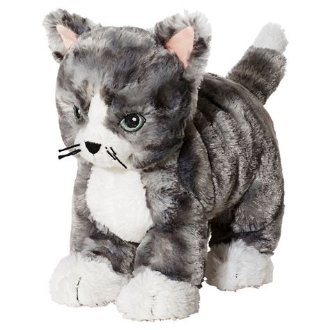 Di bawah ada beragam gambar kucing lucu dan keren loh untuk kamu koleksi. LILLEPLUTT boneka, kucing abu-abu/putih | IKEA Indonesia