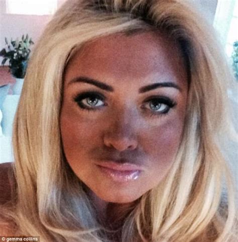 Gemma Collins Flaunts Her Curves In Very Racy Swimsuit Daily Mail Online