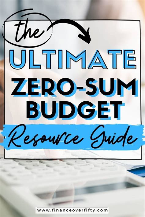 Learn Everything About The Zero Sum Budget Method And Try It For