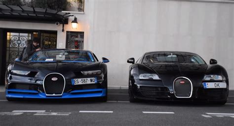 Bugatti Chiron Meets Veyron And Turns Heads In Monaco Carscoops