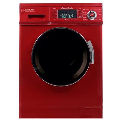 Equator All-in-one 13 lb Compact Combo Washer Dryer, Red - Walmart.com - Walmart.com