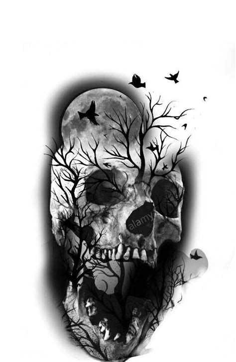 Evil Skull Tattoo Skull Rose Tattoos Skull Hand Tattoo Skull Sleeve