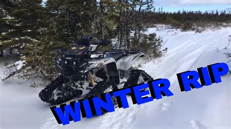 Yamaha Grizzly 700 Rippin It Up With Tracks Youtube