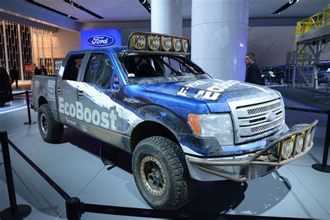 Fords New 27 Ecoboost Engine Arrives In Detroit In Baja Race Truck