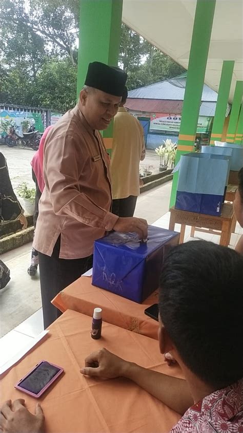 Pemilu Raya Pemilihan Ketua Dan Wakil Ketua OSIM MAN Tanah Datar