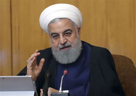 amid tensions iran president hassan rouhani calls new us sanctions ‘outrageous and idiotic