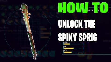 How To Unlock The Spiky Sprig Grounded YouTube