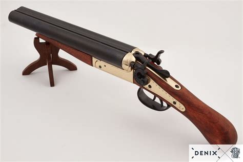 P1113 Fusil Denix Double Canon Court Usa 1868