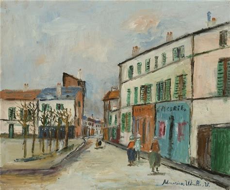 Place De Léglise à Montmagny By Maurice Utrillo On Artnet