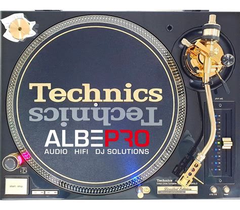 Technics Sl 1200gld Limited Edition 24k Gold Direct Drive Dj Turntable