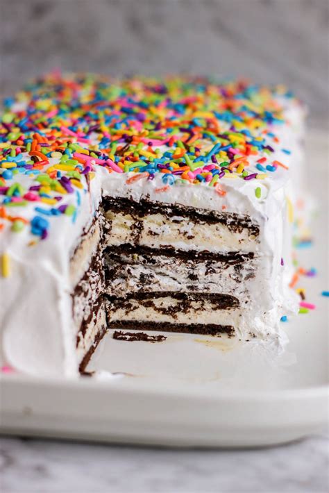 Oh So Easy Ice Cream Sandwich Cake About A Mom