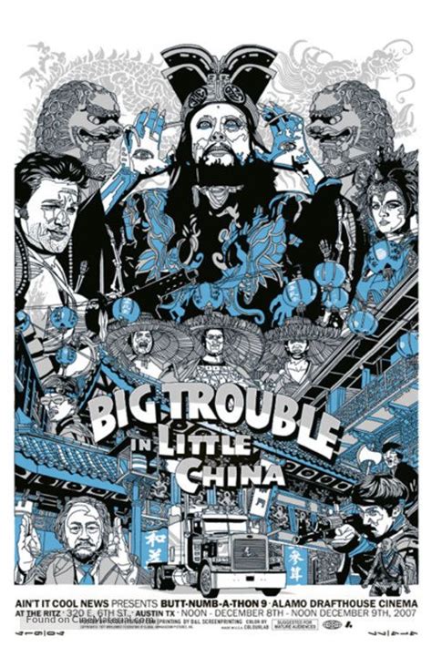 Movie Poster Image For Big Trouble In Little China Tyler Stout Movie