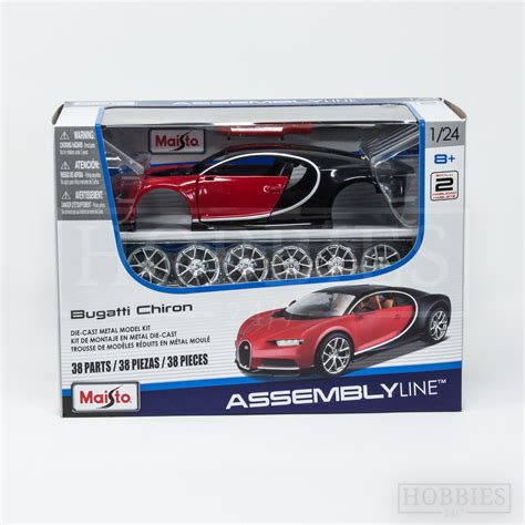 Maisto Bugatti Chiron Kit 124 Scale Hobbies247 Online Model Shop