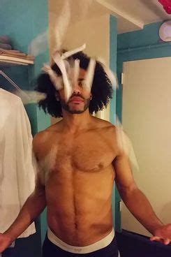 And Now Heres A Shirtless Daveed Diggs Making It Rain With Tampons