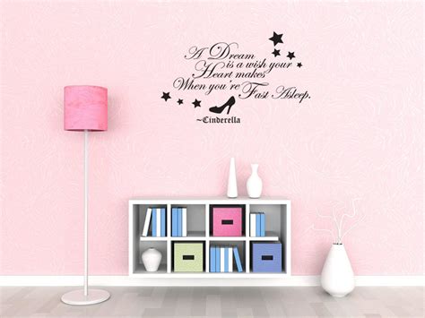 Cinderella Saying Wall Decal Art Sticker Quote By Vinylwordsdecor