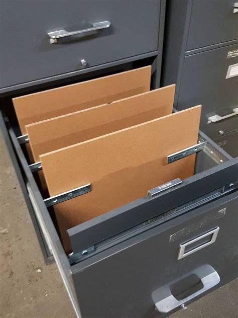 Amazon's choicefor file cabinet dividers. 3 drawer extra wide Grey filing cabinet with nice storage ...