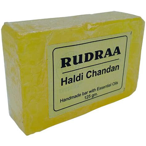 Rudraa Forever Haldi Chandan Handmade Bar Soap With Essential Oils