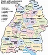 Liste der Land- und Stadtkreise in Baden-Württemberg