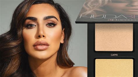 The Huda Beauty 3d Highlighter Palette Is What Instagram Dreams Are