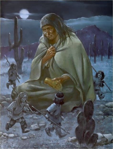 richard hook the yellow hand native american artwork native american legends native american