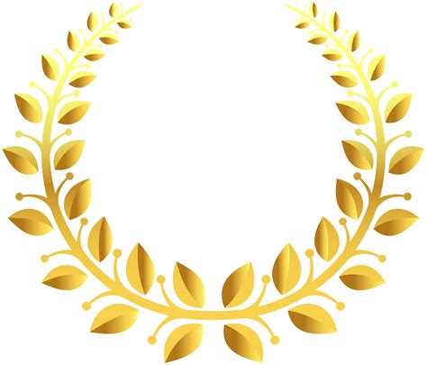 Laurel Wreath Design Png Download 80006839 Free Transparent