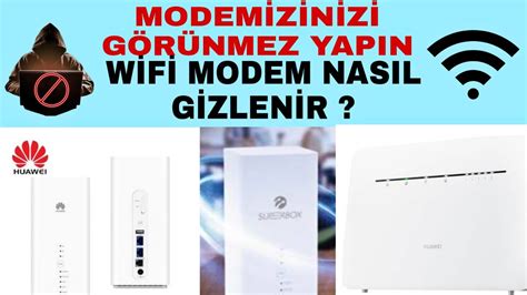 Türkcell SUPERBOX WiFi Modem Gizleme Modeminizi Görünmez Yapın