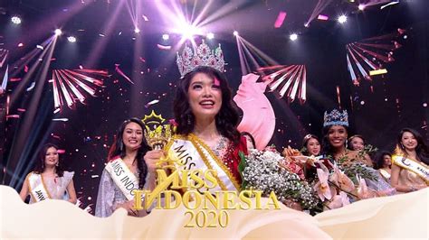 Pengumuman Pemenang Miss Indonesia 2020 Miss Indonesia 2020 Youtube