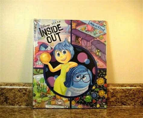 Disney Pixar Inside Out Look And Find Large Book Hardcover New 1495