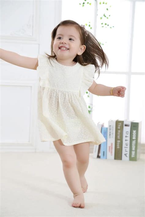 2018 New Fashion Cute Baby Girl Dress Toddler Girls Summer Wear With