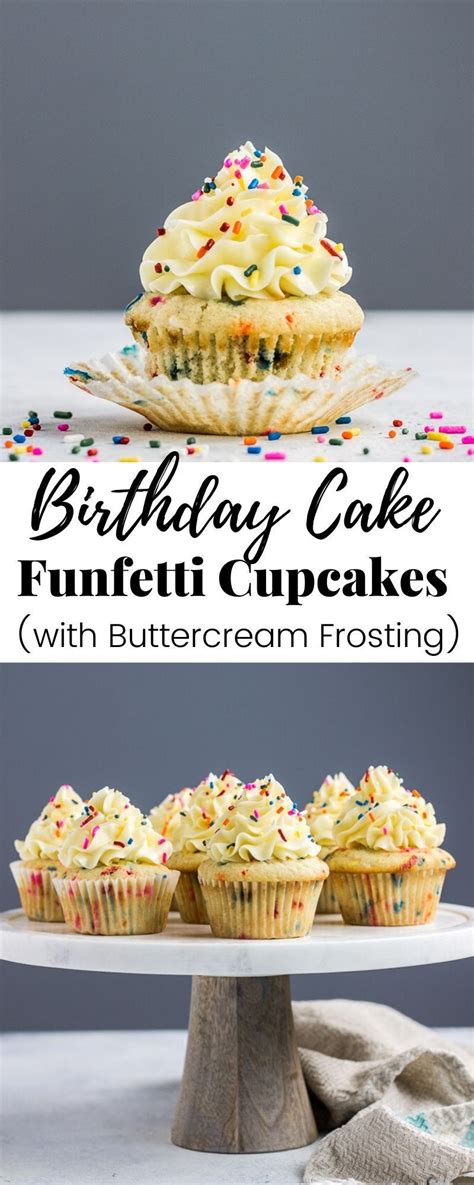 We present you the healthy low calorie cakes. Birthday Cake Funfetti Cupcakes | Veronika's Kitchen | Recipe in 2020 | Fun desserts, Cupcake ...