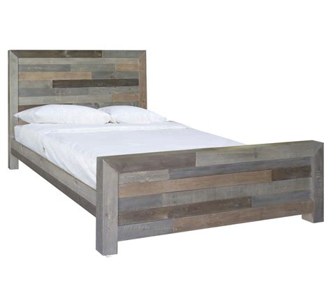 Angora Reclaimed Wood California King Platform Bed Zin Home