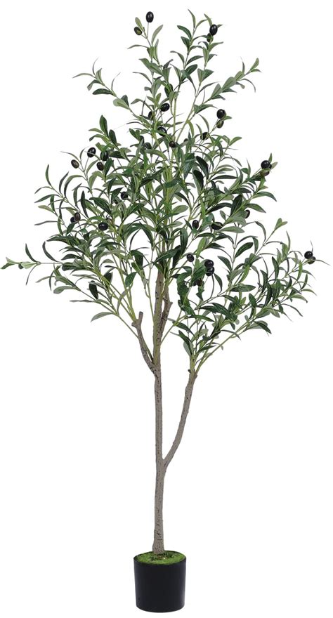 Buy Viagdo Artificial Olive Tree 46ft Tall Fake Potted Olive Silk Tree With Er Large Faux Olive