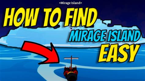 How To Find Mirage Really Easily In Blox Fruits Update 20 Youtube
