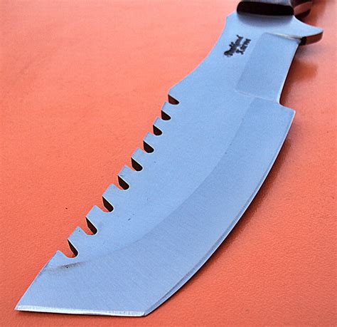 Tr 36 Custom Handmade D2 Tool Steel Tracker Knife Two Tone Micarta Ha