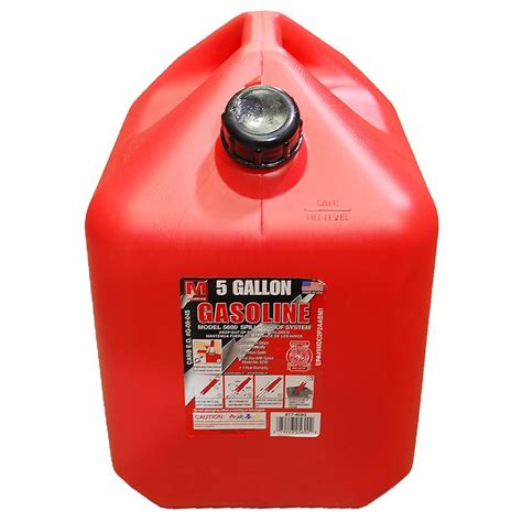 5 Gallon Gas Container Gasoline Container Agri Supply