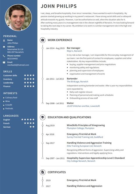 The most commonly used and preferred resume formats by job hunters, job seekers and human resources managers across is the reverse chronological format. Cv_template_for_child_care_worker - Introduction Letter
