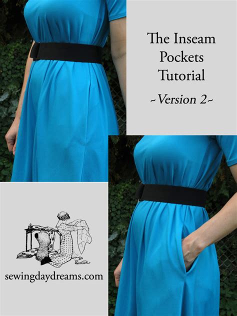 Diy The Inseam Pockets Tutorial V2 Sewing Daydreams