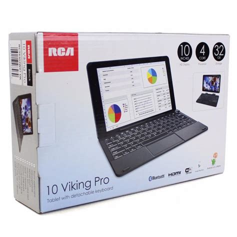 New Rca 10 Viking Pro 101 Rct6303w87dk 14ghz Touchscreen Tablet Pc