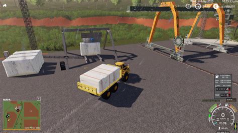Map MINING CONSTRUCTION ECONOMY V Farming Simulator Mod LS Mod Download