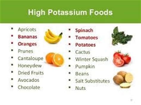 Food with high potassium content. Foods High In Potassium - List of Potassium Rich Foods ...