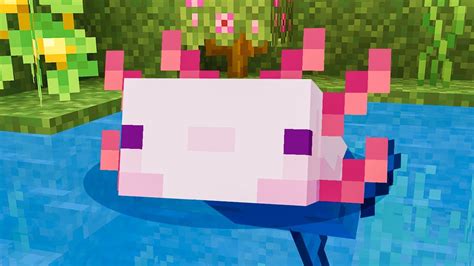 I Added The Axolotl Mob To Minecraft Youtube