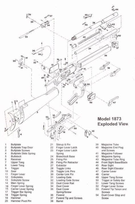 Winchester 1873 Parts Diagram 28d