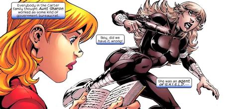 A Comic Odyssey Sharon Carter In The Mc