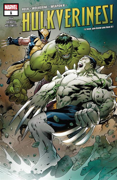 Marvel Comics Universe And Hulkverines 1 Spoilers Weapon H