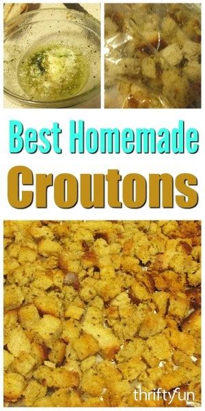 Best Homemade Croutons Thriftyfun