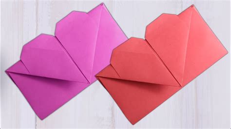 Origami Heart Envelope How To Make An Envelope Cute Envelope Ideas