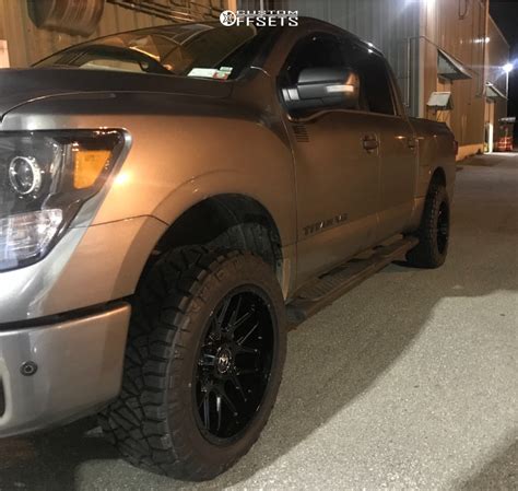 Nissan Titan Motiv Offroad Magnus Rough Country Suspension Lift Custom Offsets